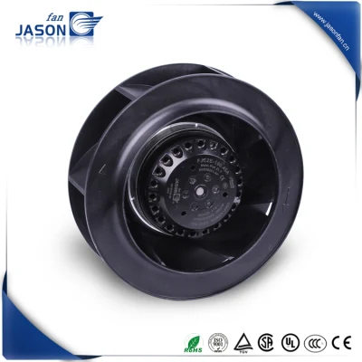 190 mm Backward Curved Low Noise Industrial Centrifugal Fan (FJC2E-190.45A)