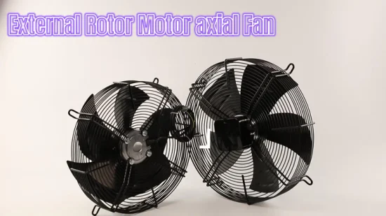 Low Noise Fan Ec High Efficency Motors Soft Start Drives Ec 500mm Axial Fans